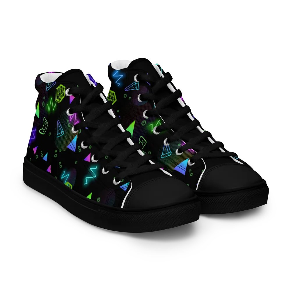 90s Arcade Vibes - Men's High Tops product image (12)