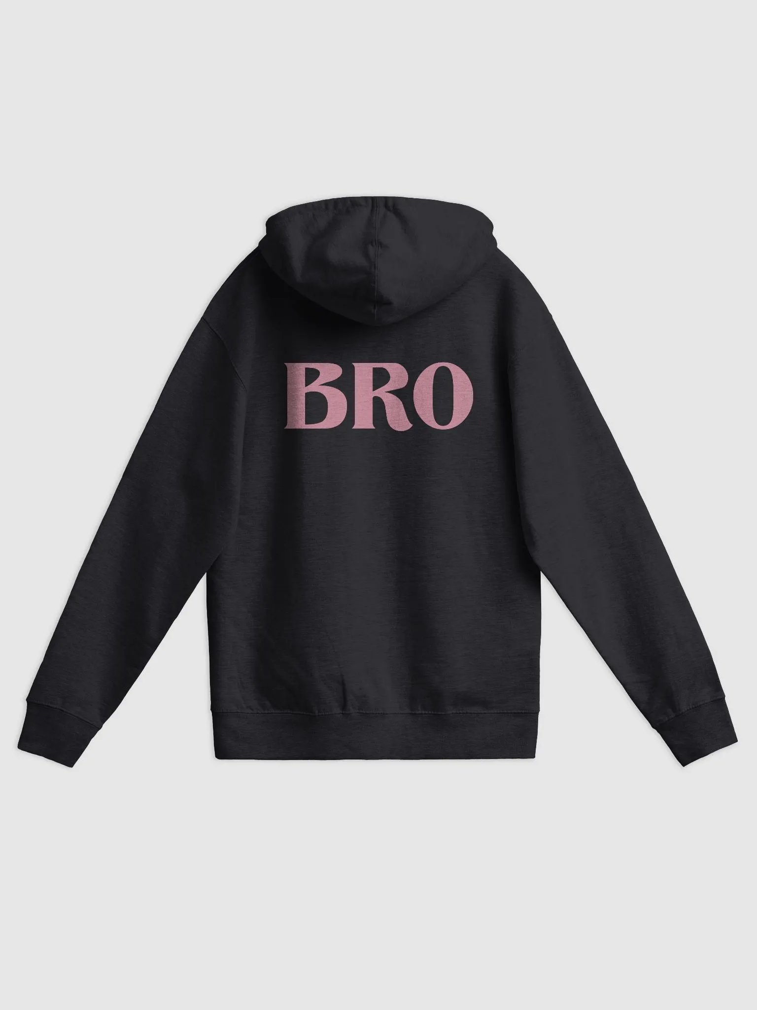 Bro 2 sided zip hoodie product image (2)