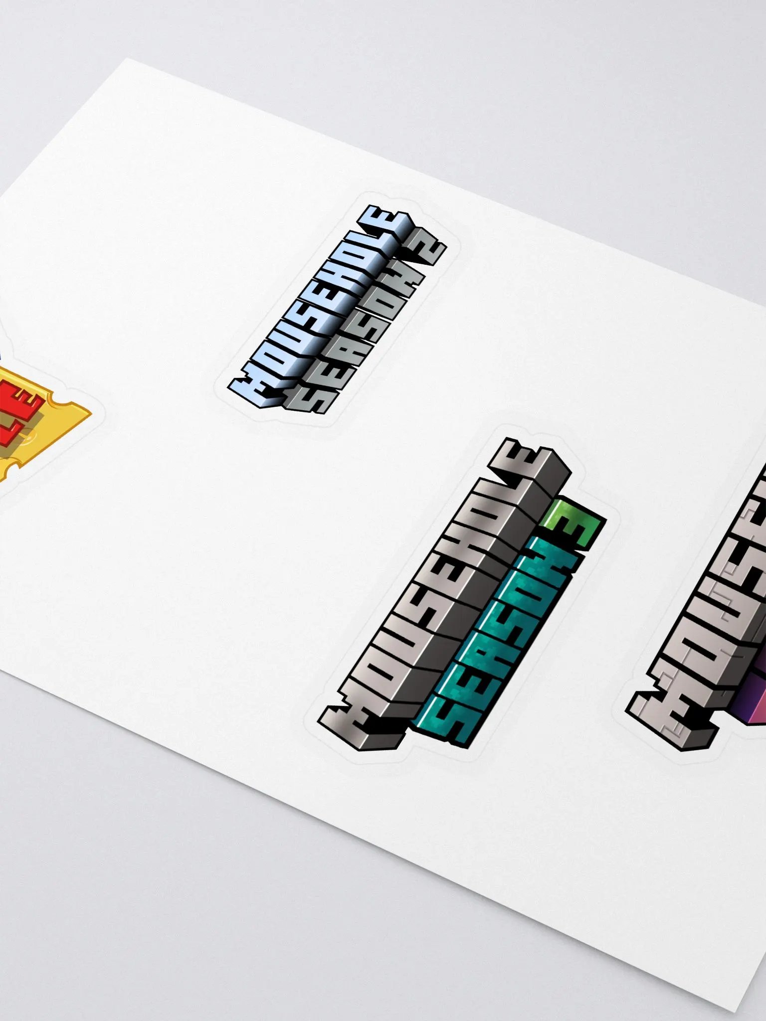 Mousehole Legacy Logo Stickers product image (3)