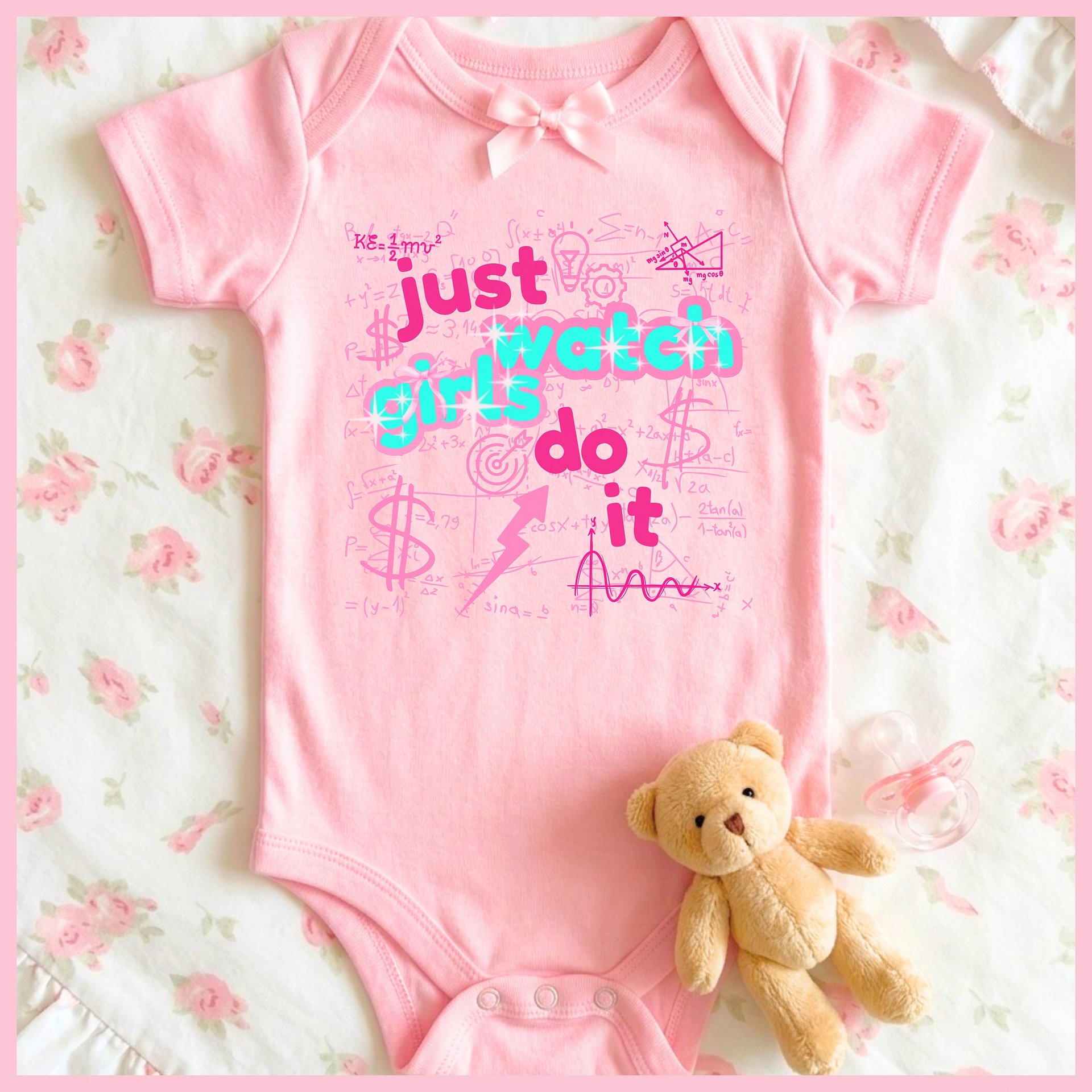 Just watch girls do it🩷Super Soft🪽Onesie🩷 product image (1)