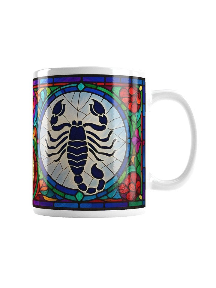 Scorpio Gloss White Mug product image (2)