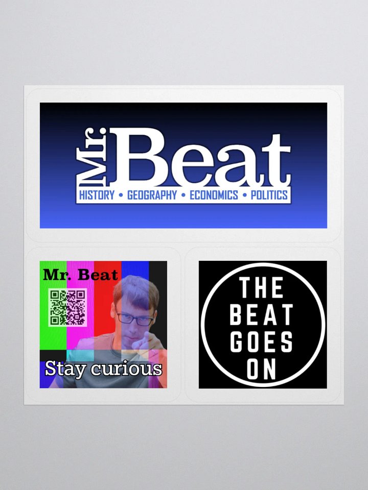 Mr. Beat and TBGO Curiosity Collection Stickers product image (2)