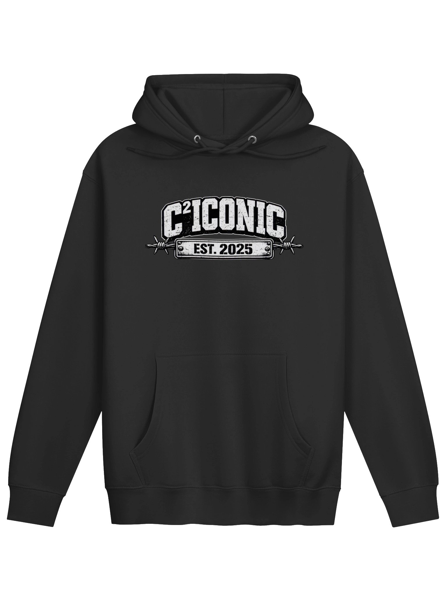 C² ICONIC | Barbed Wire Est. 2025 Hoodie product image (1)
