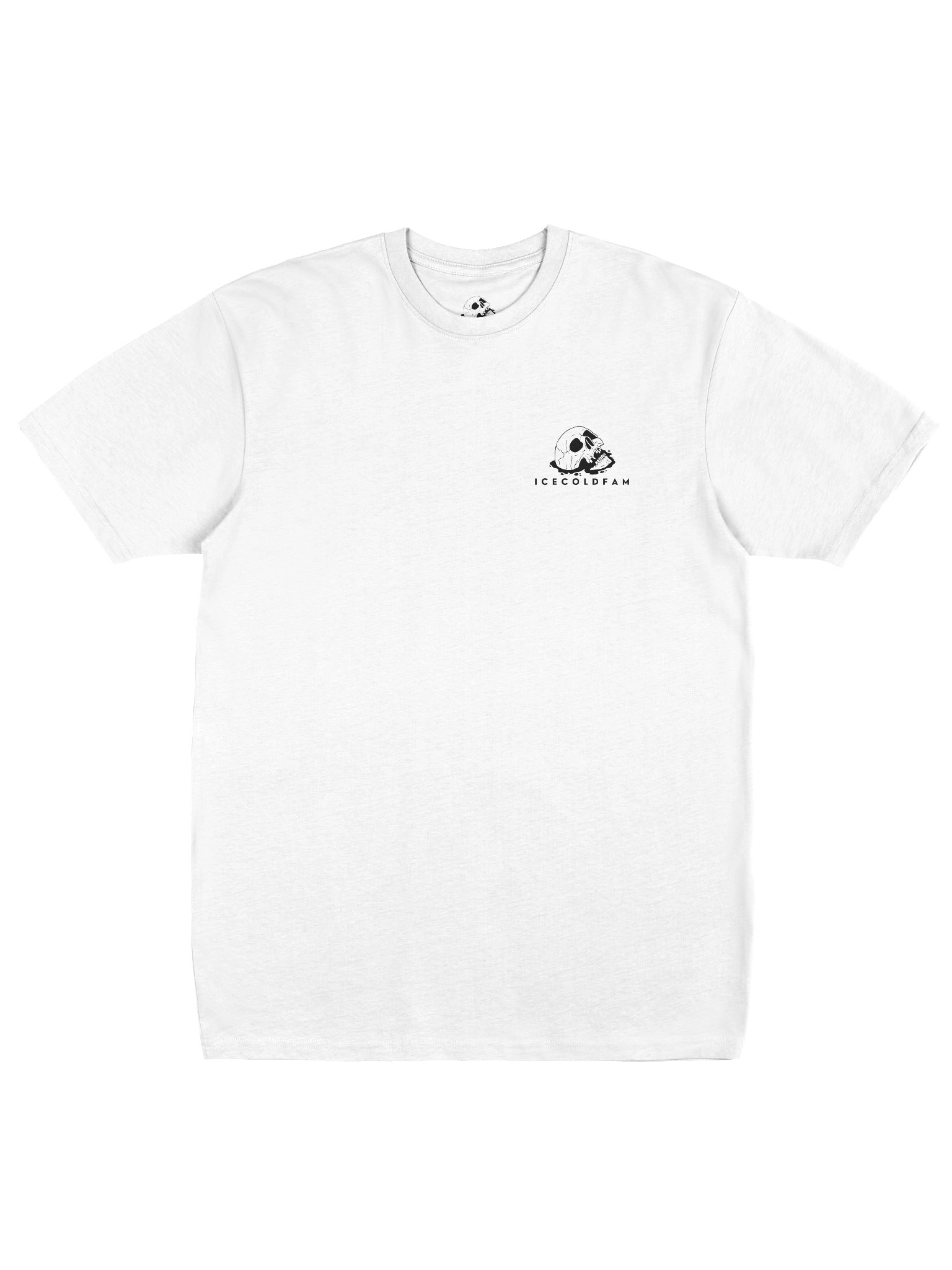 “Energy Check” Oversized Warrior Tee (White) product image (4)