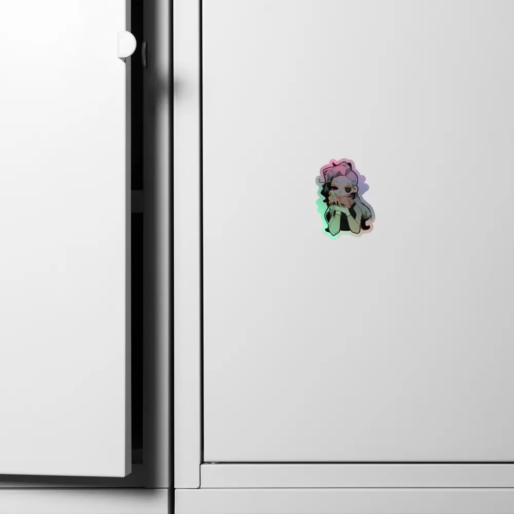 Mmm Brainz Holographic Sticker product image (4)