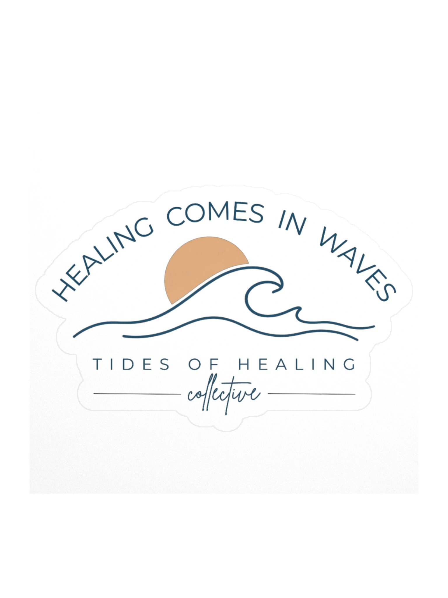 Healing Comes in Waves (Sticker) product image (1)