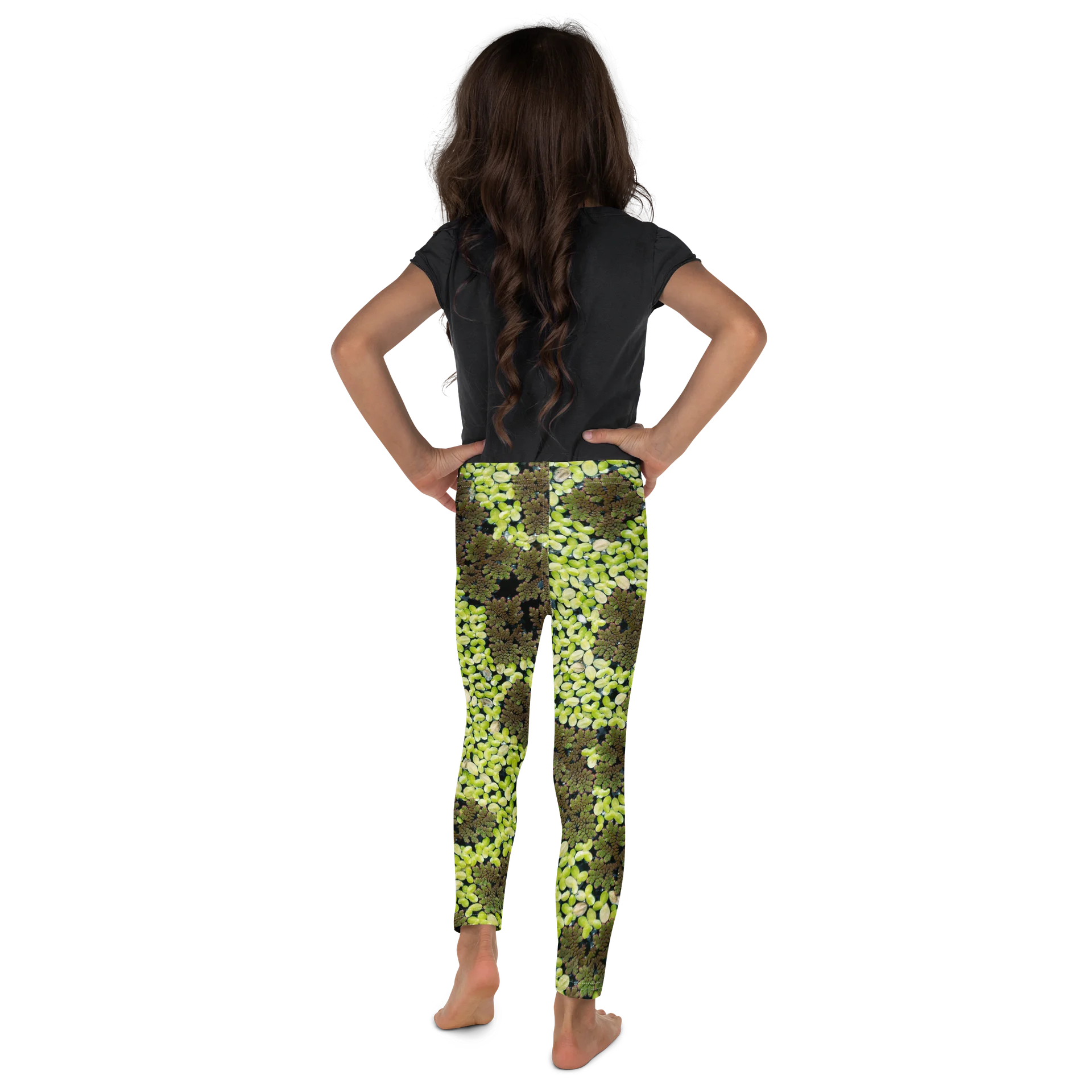 Verdant Life Light All-Over Print Kids Leggings product image (3)