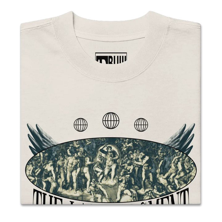 Judgment Day - BUIII Remix Premium Oversized Faded T-Shirt product image (2)