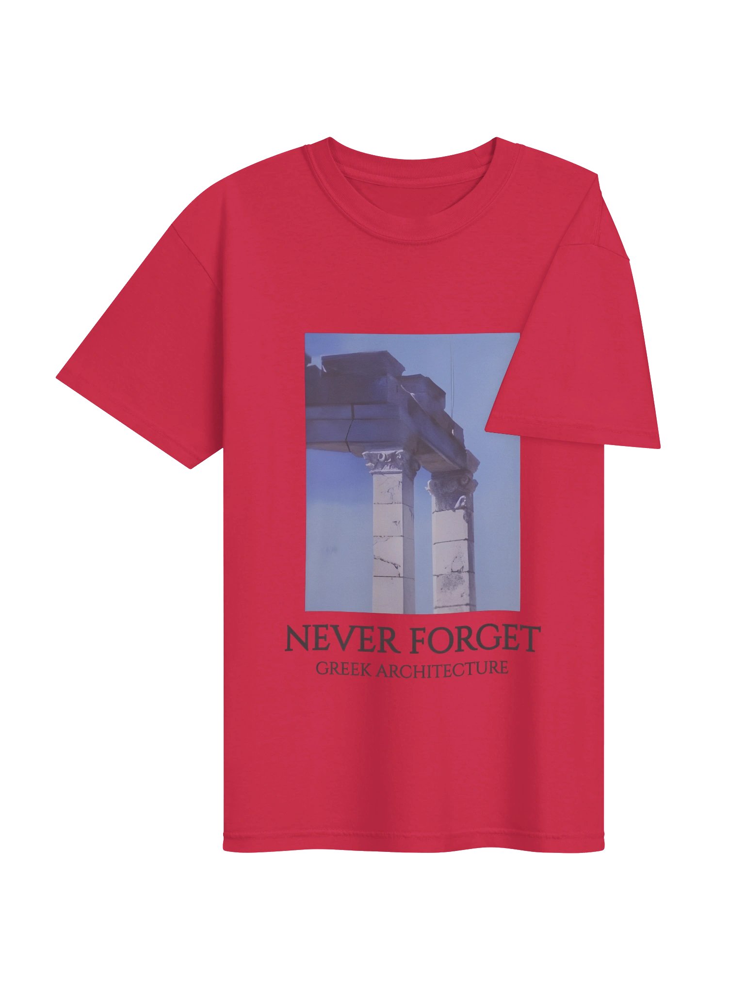 Never Forget Greek Architecture T-Shirt - 9/11 memes product image (28)
