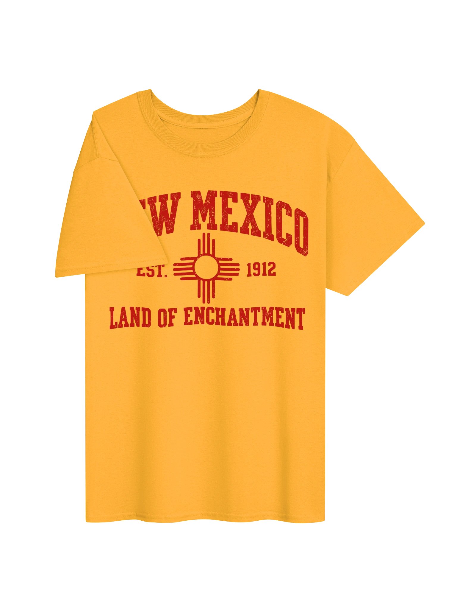 Vintage New Mexico T-Shirt | New Mexico EST. 1912 Land of Enchantment Tee | Zia Sun Symbol State Flag Shirt product image (3)