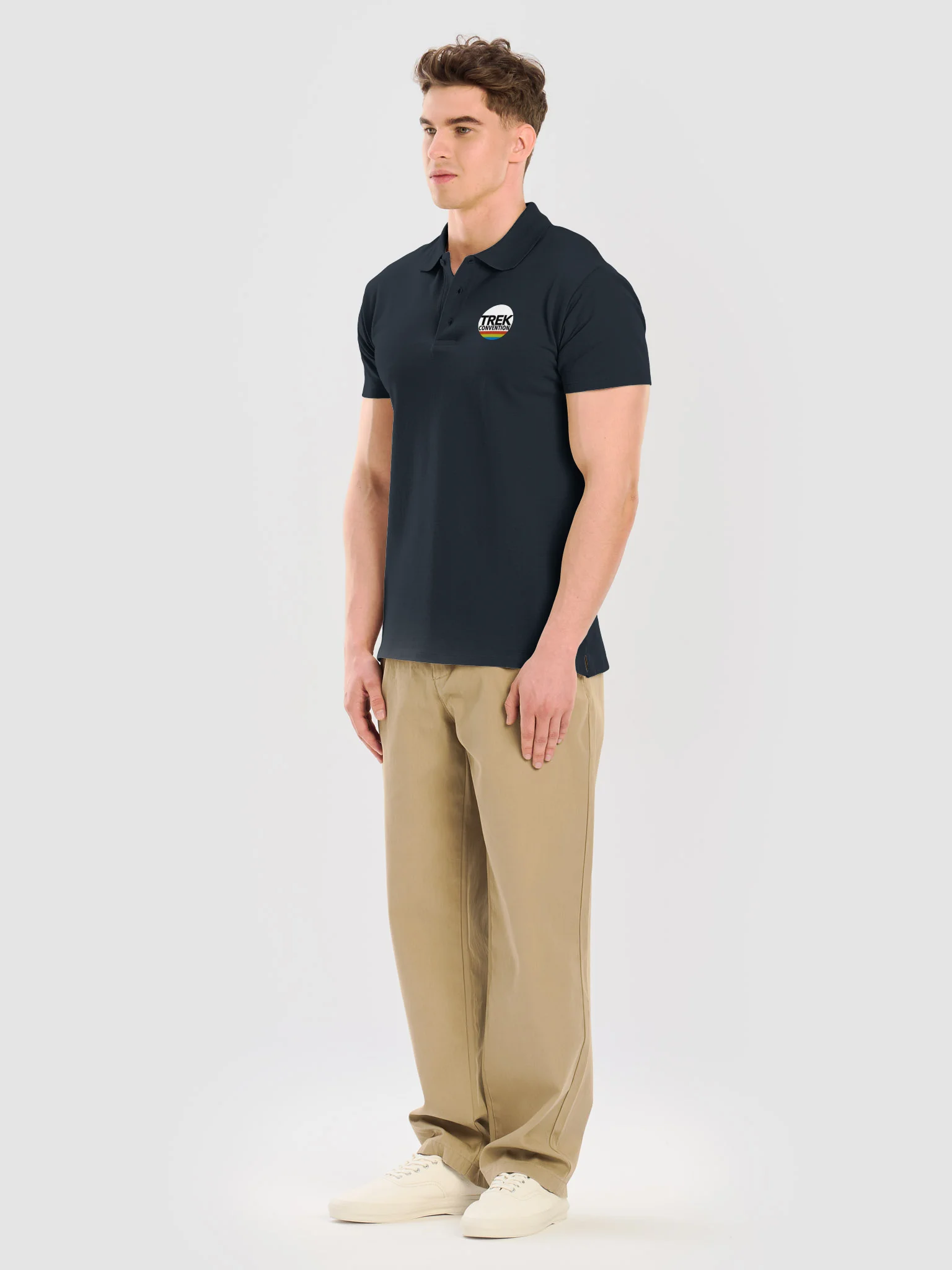 TrekConvention Deluxe Logo Polo product image (19)