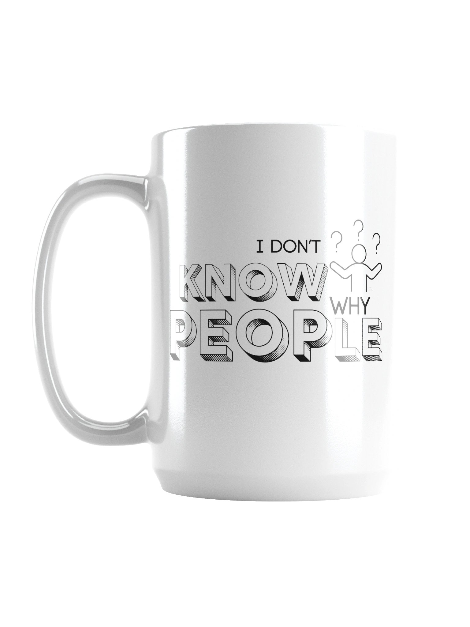 IDKWP mug - white product image (1)