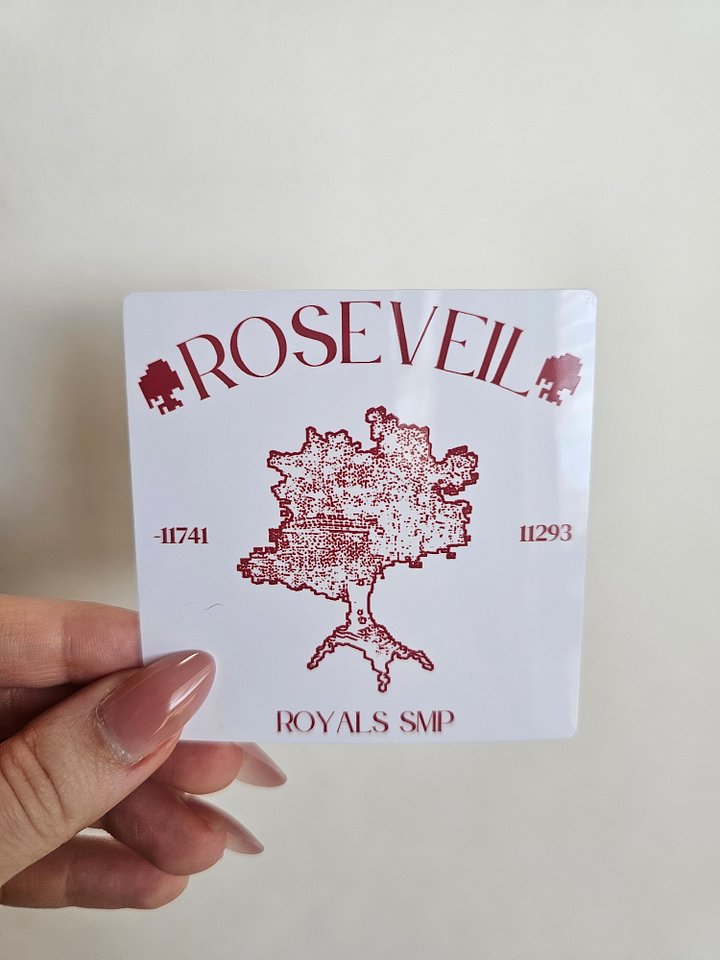 Roseveil Merch (Stickers, Keychains, Pins, & Buttons) product image (2)