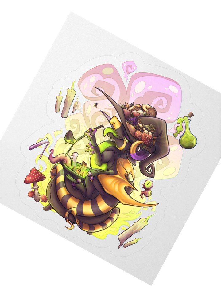 Witch Dragon - Halloween 2024 - sticker product image (2)