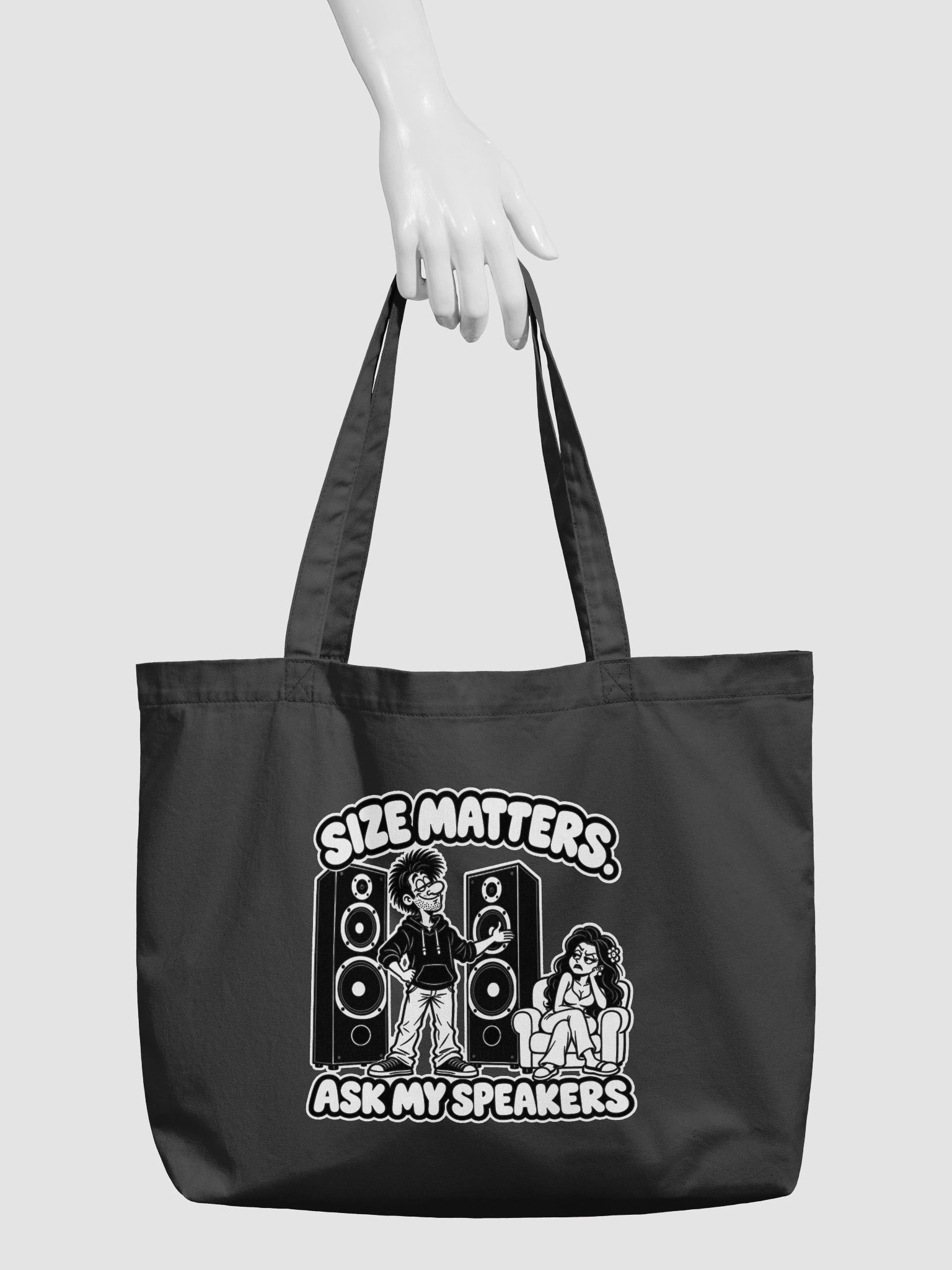 Size Matters, Ask My Speakers - Tote product image (3)