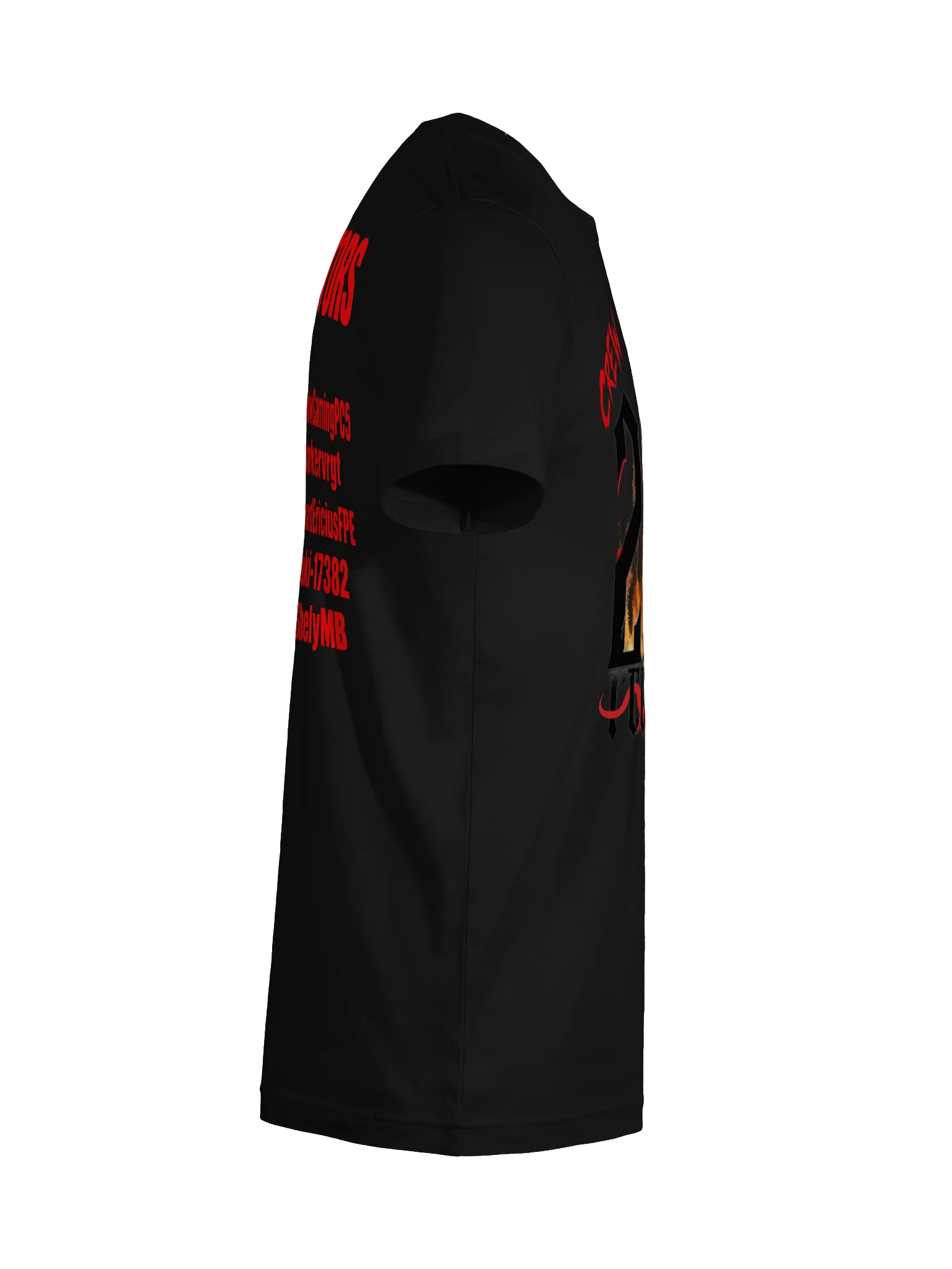 Crew 202 "Moderators" ADULT Black T-Shirt product image (10)