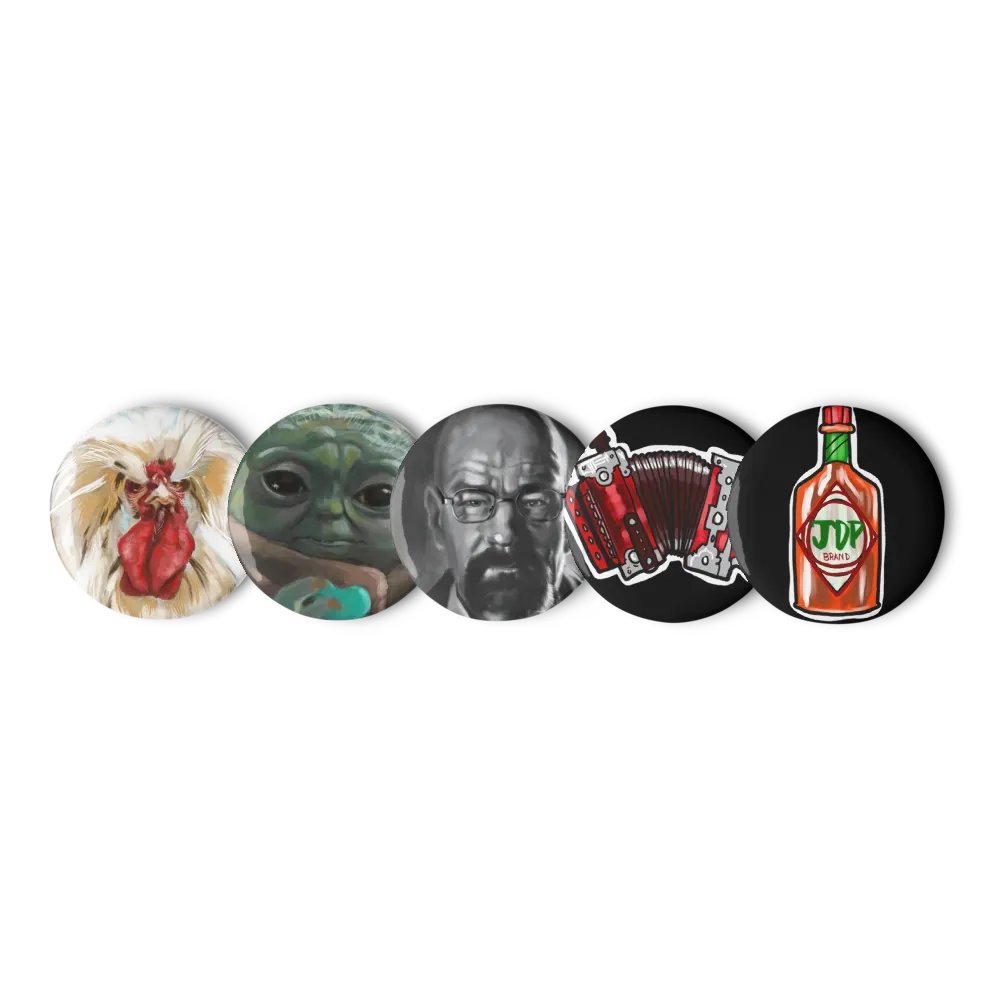 JDP Variety Set Pins product image (5)