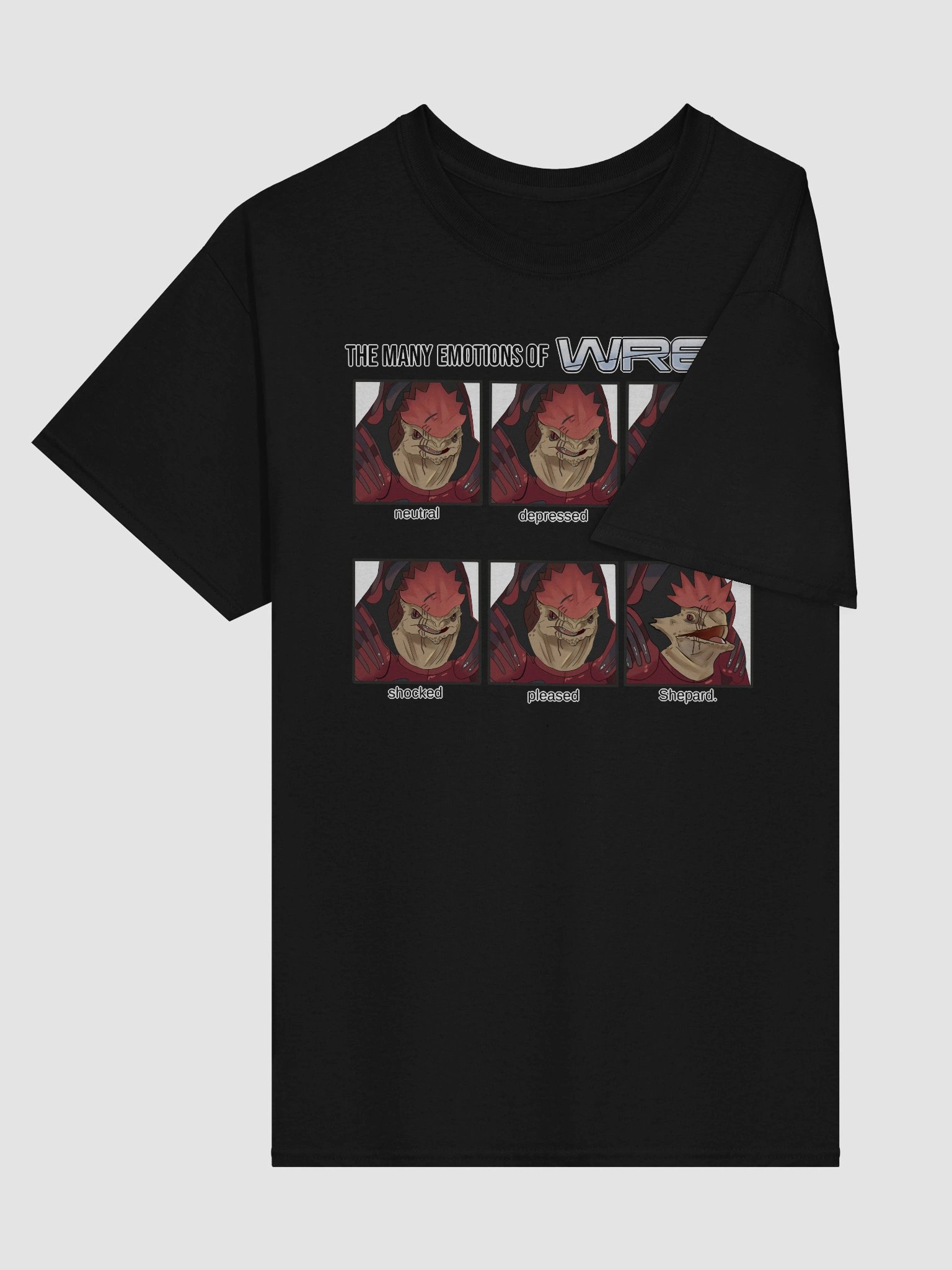 The Many Emotions of Wrex - T-Shirt product image (3)