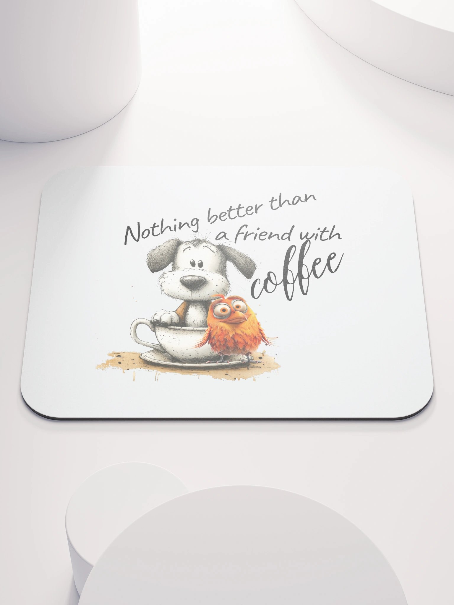 Coffee Friend Mouse Pad product image (1)
