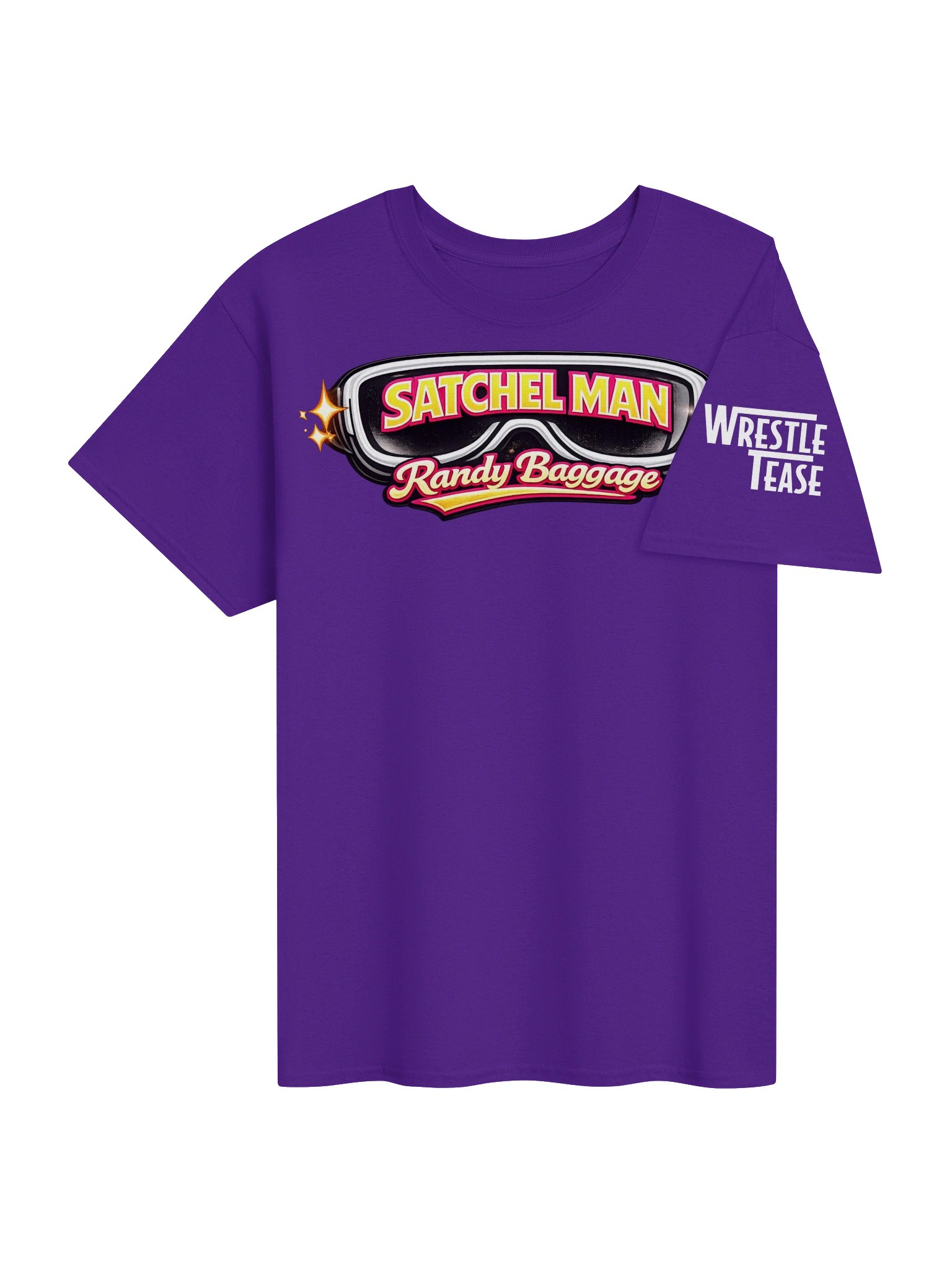 Satchel Man Randy Baggage Logo Tee w/Sleeve & Back Print V1 product image (3)