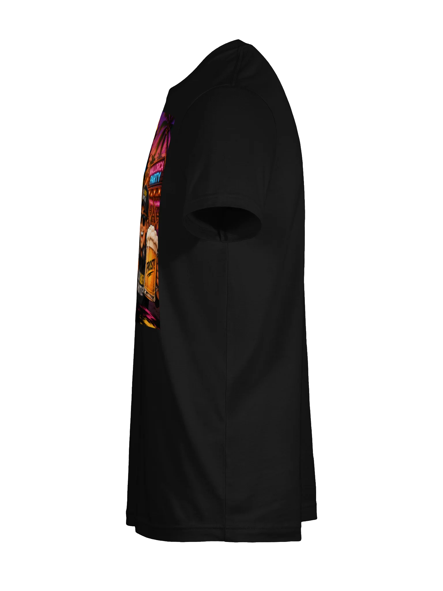 DJ Beer Shuttle Woman T-Shirt black "Das kalte Bier - Mallorca Version" product image (9)