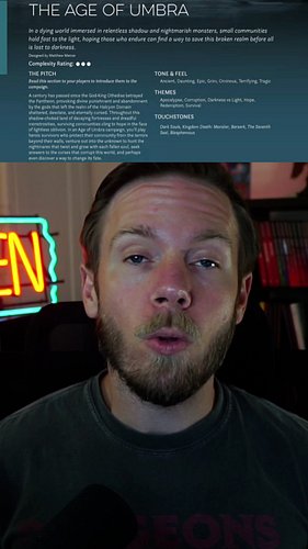 Critical Role is giving away the Age of Umbra campaign frame for Daggerheart on Beacon! #criticalrole #critrole #daggerheart ...