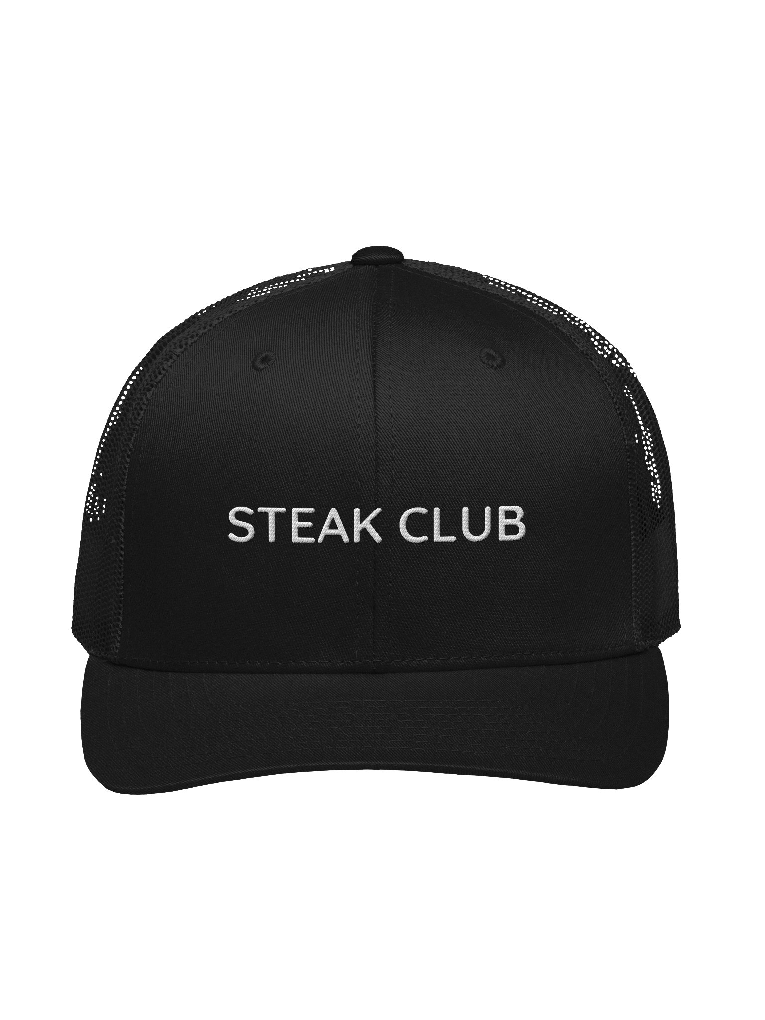 Black “Steak Club” Trucker Cap product image (1)