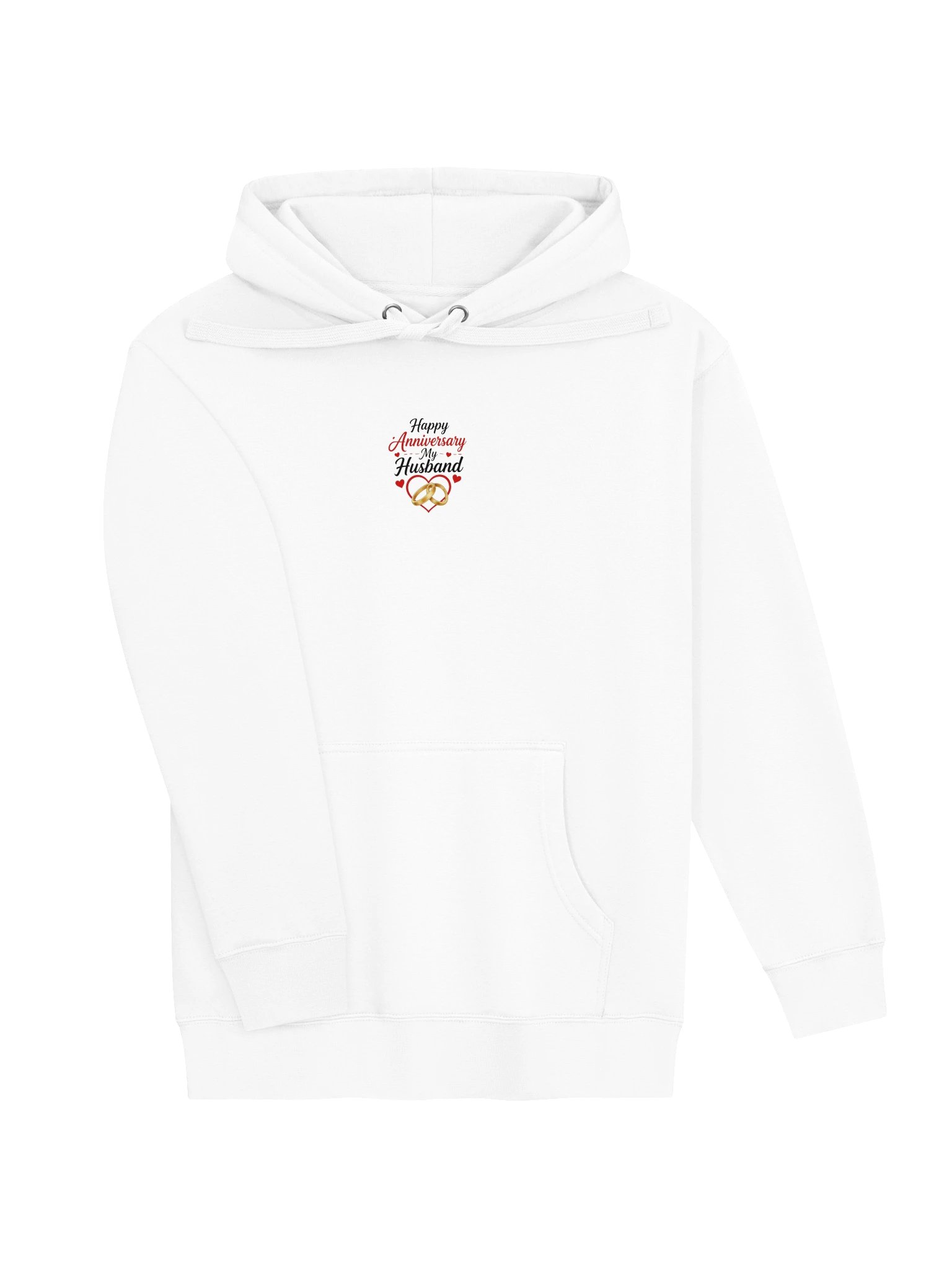 Happy Anniversary My Husband Hoodie - Wedding Rings product image (3)