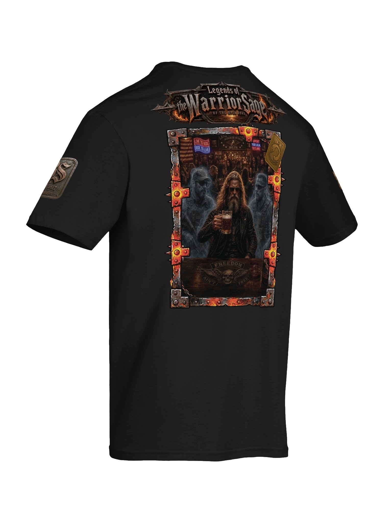 Warrior Sage "Legend / Freedom Ain't Free" Graphic Tee product image (12)