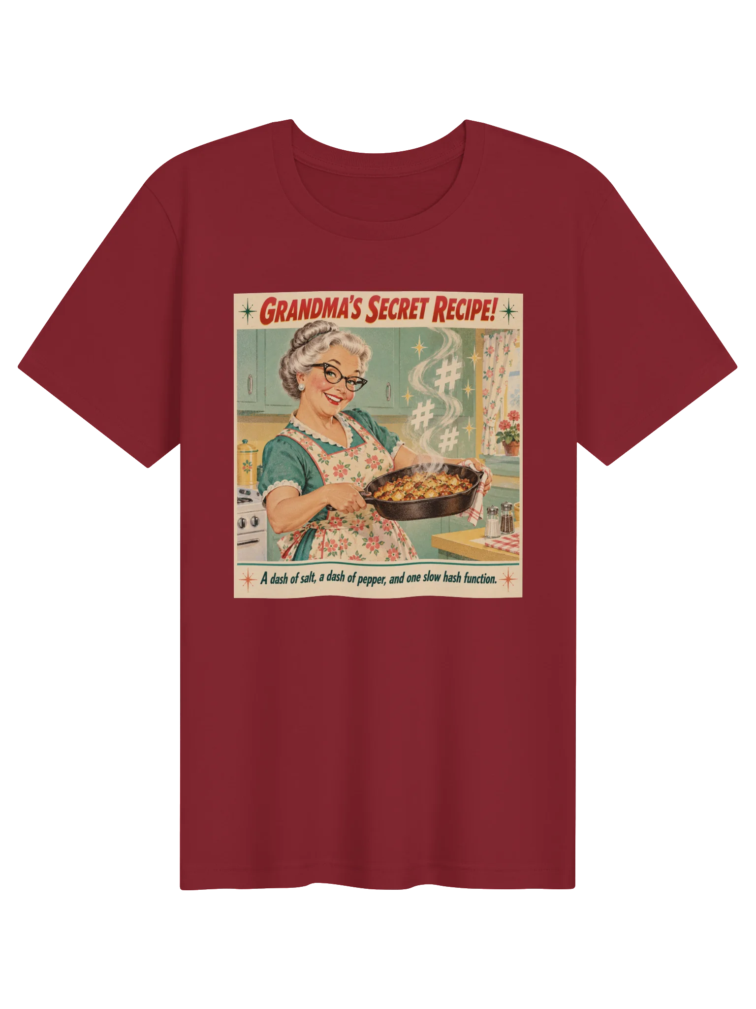 Salt and Pepper with Slow Hash Tee product image (1)