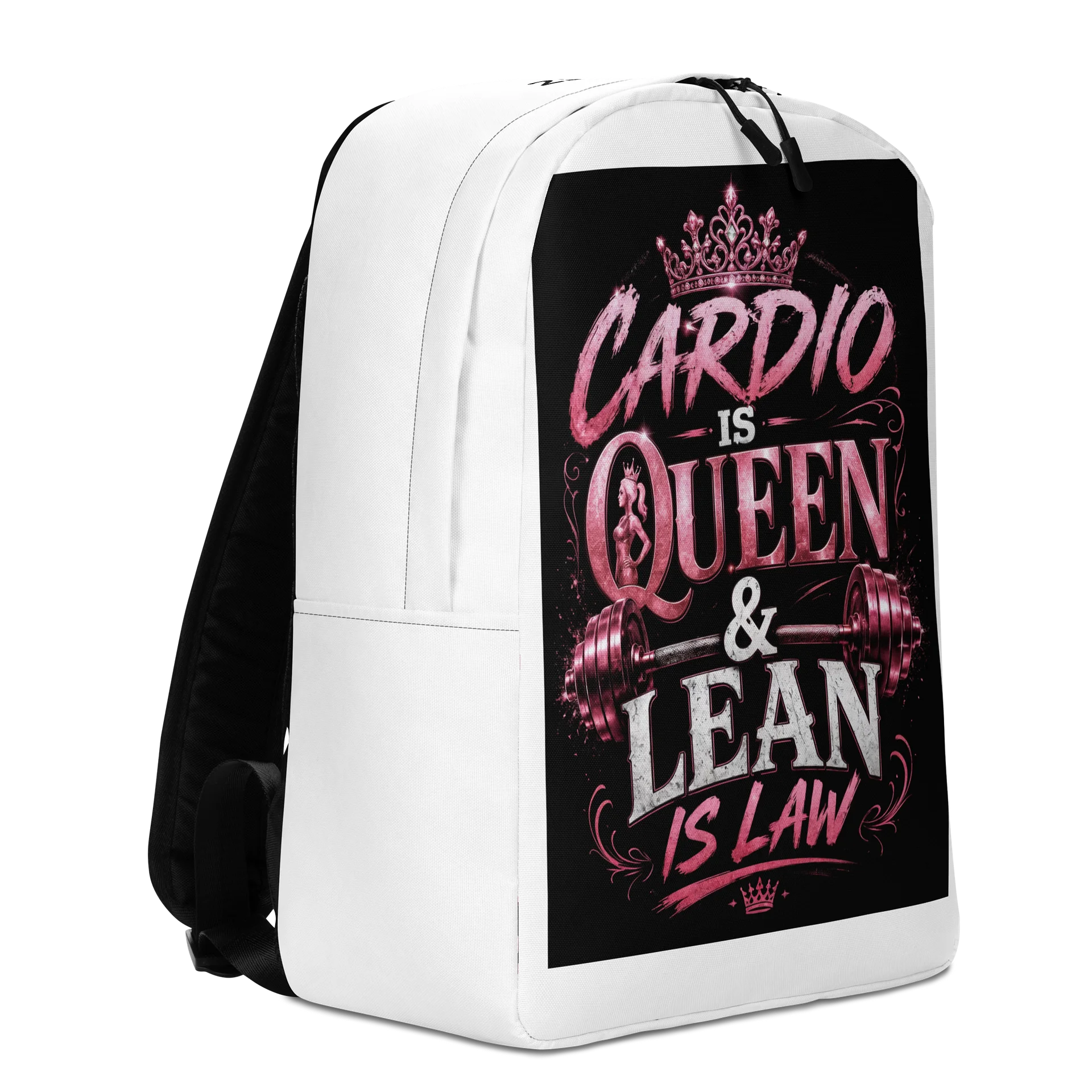Cardio Is Queen Minimalist Backpack product image (3)