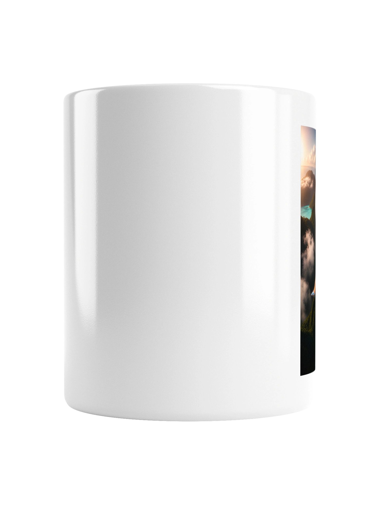 Cyberpunk Sky Pod Mug | Futuristic Boss Babe Mug | Luxury Manifestation Coffee Cup product image (6)