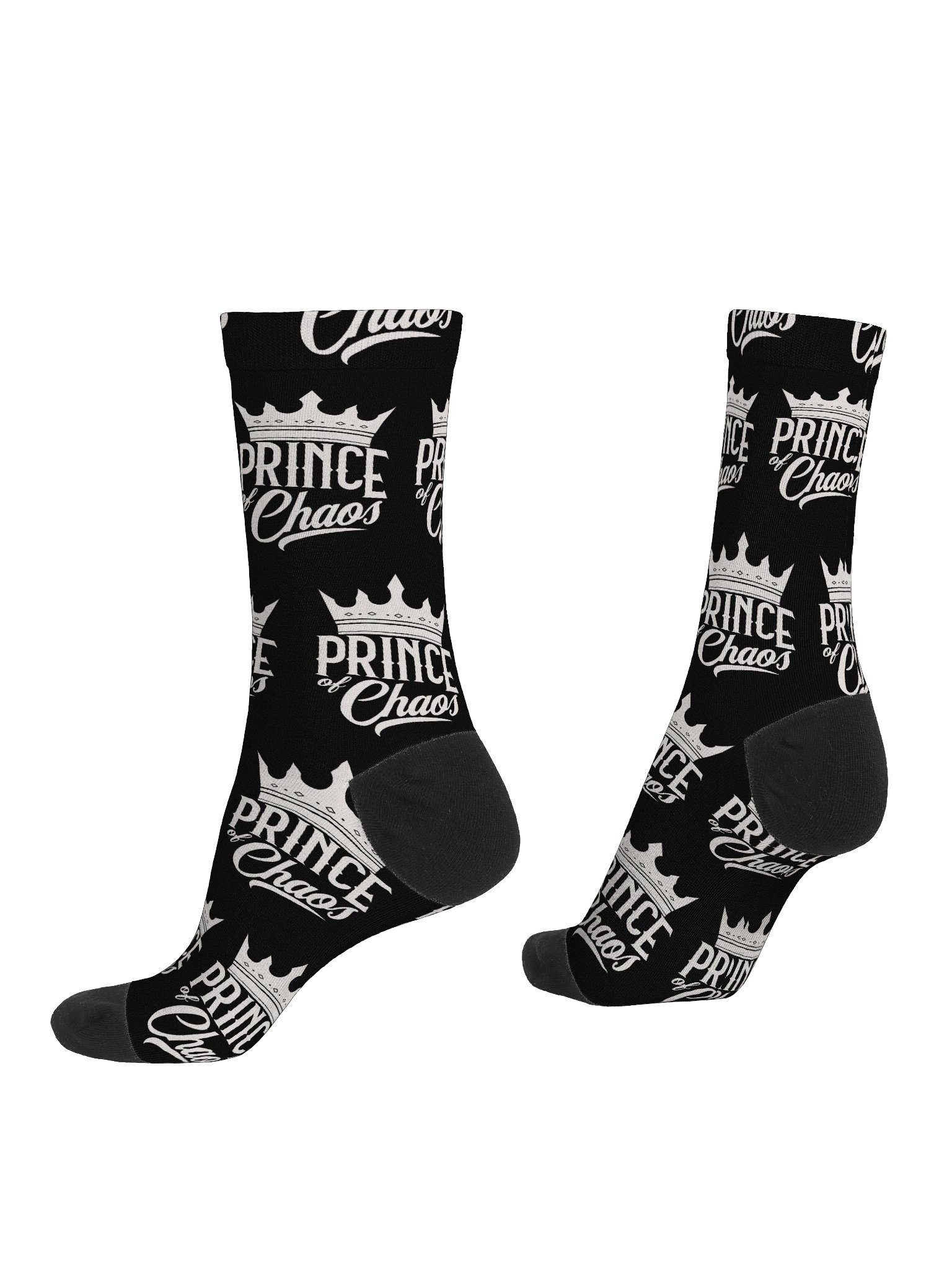 Prince of Chaos Socks (Black) product image (4)