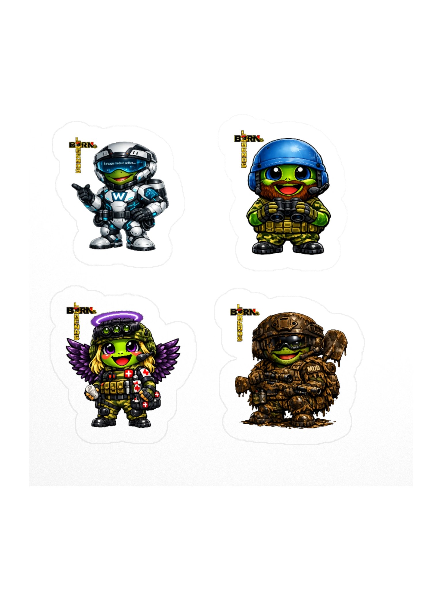 B3RN_e Original Legend Stickers product image (2)