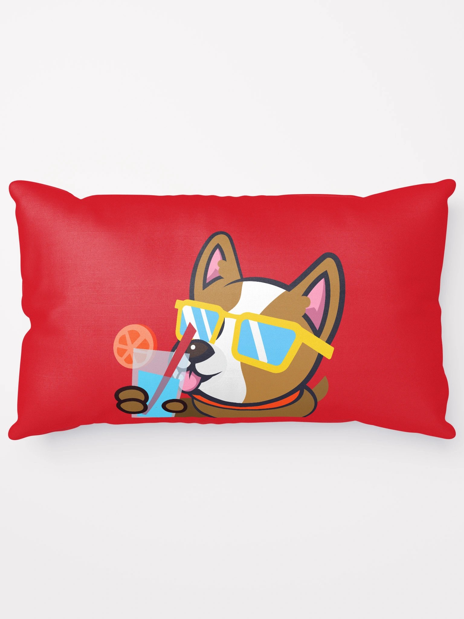 SUMMER HENRY PILLOW RED product image (3)