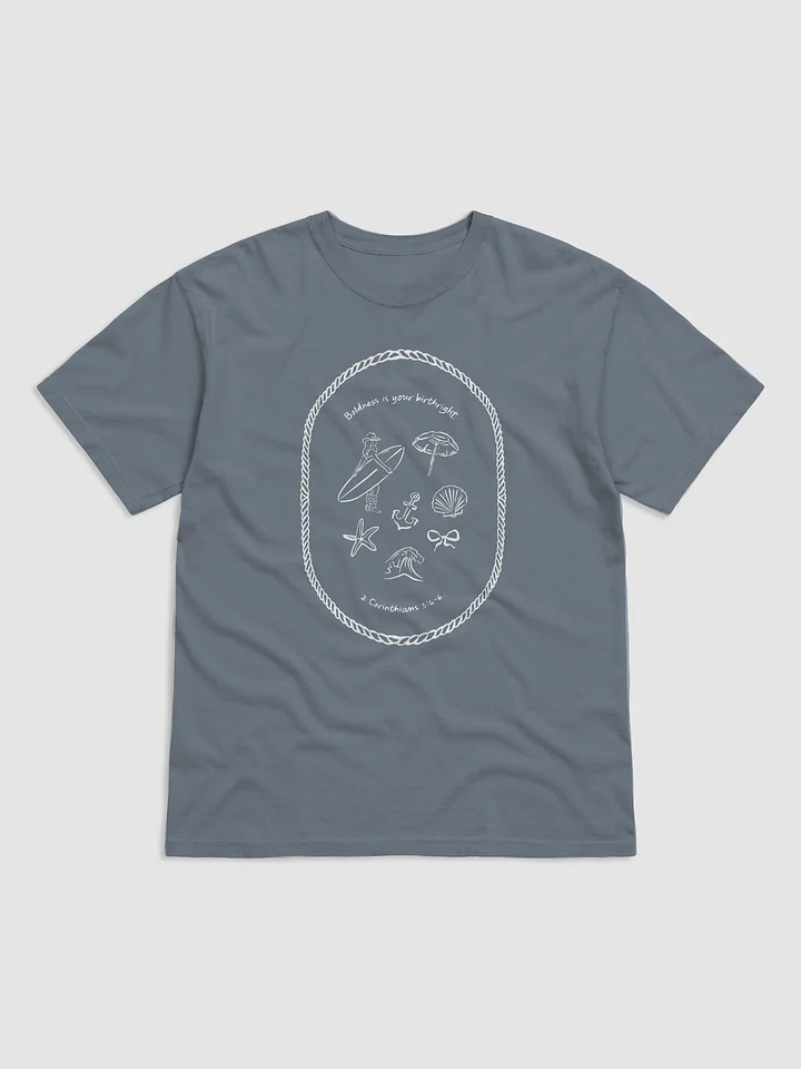 Boldness is Your Birthright Coastal Tee product image (1)