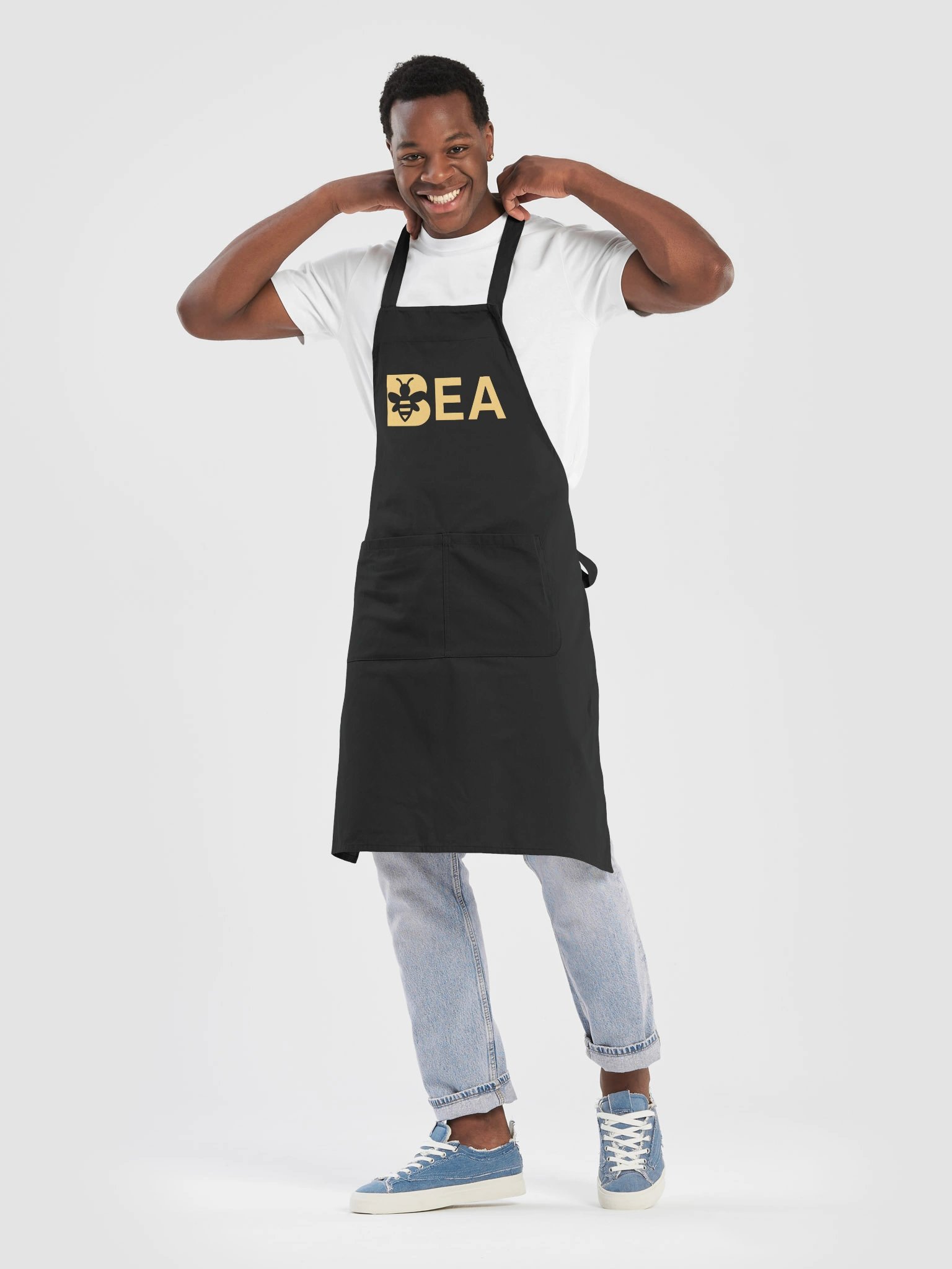 BEA Bee Logo Organic Cotton Apron product image (4)