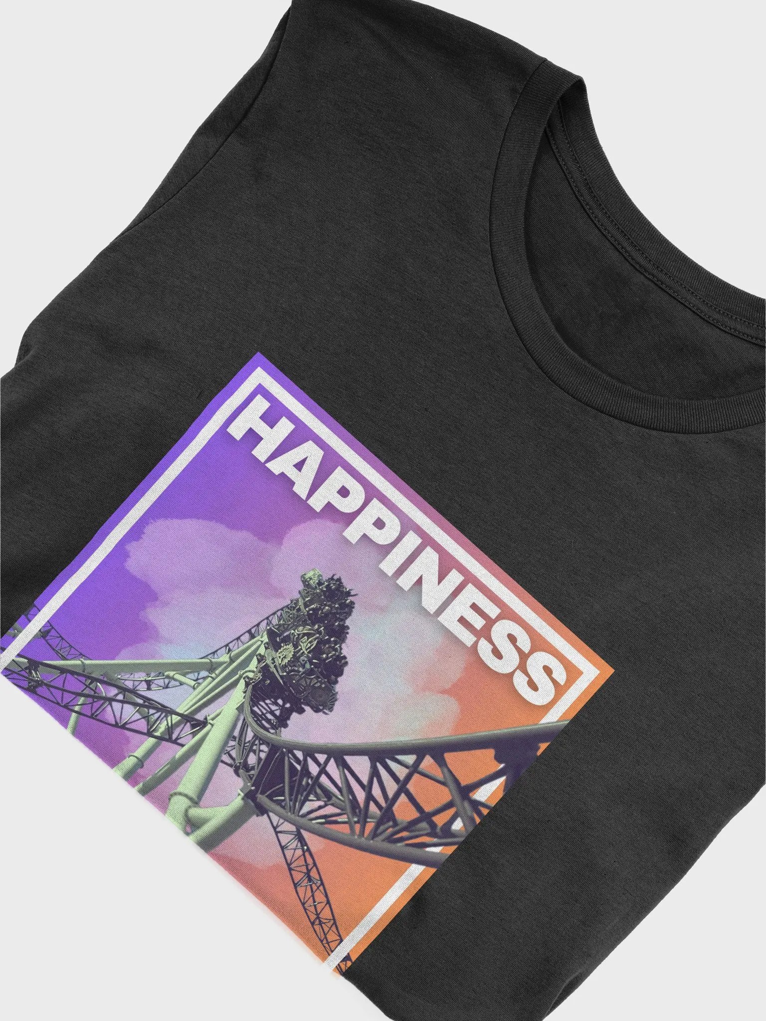 Visual Elements: Happiness Roller Coaster T-Shirt product image (6)