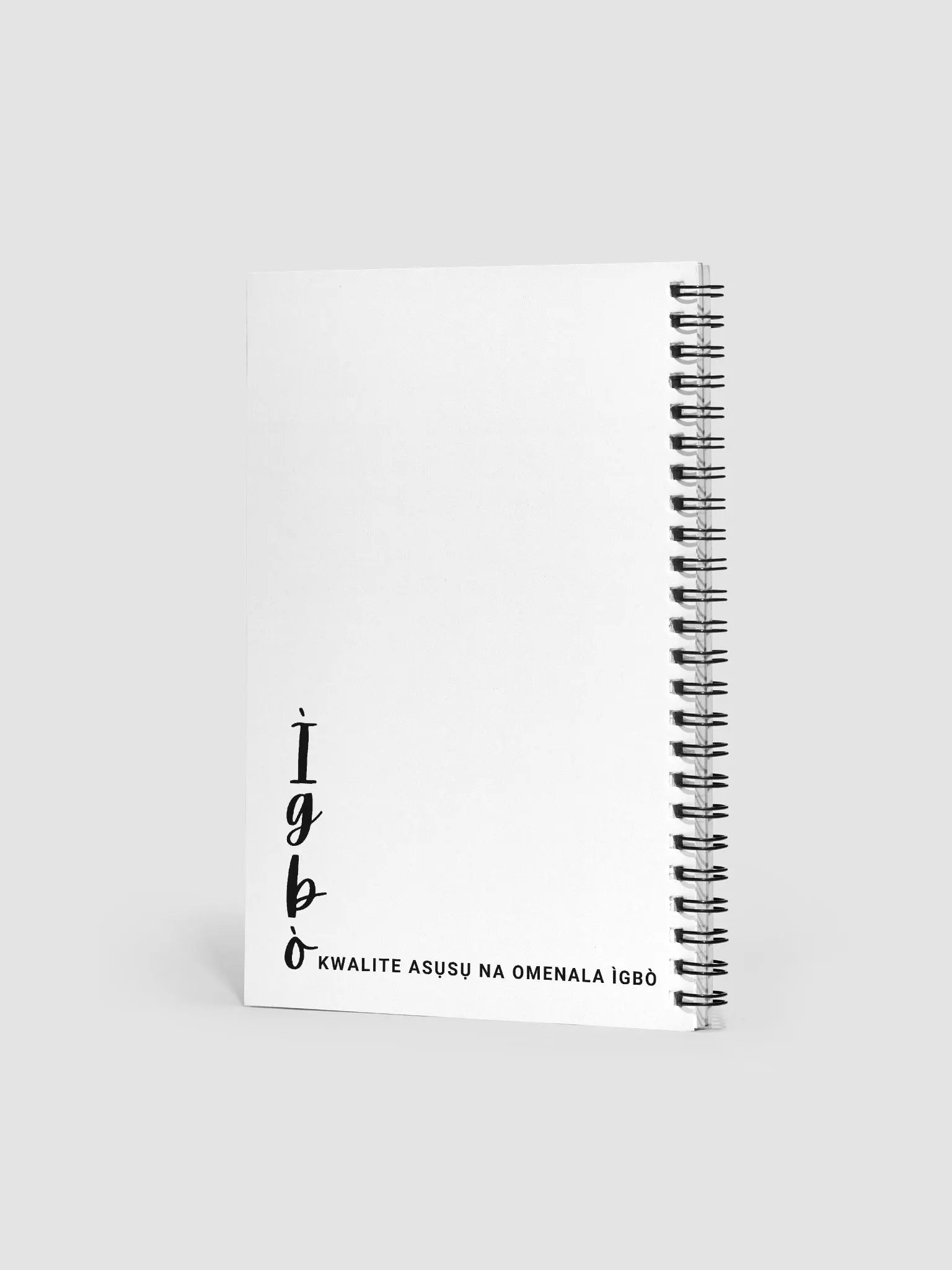 OBI AGỤ Spiral Notebook product image (4)
