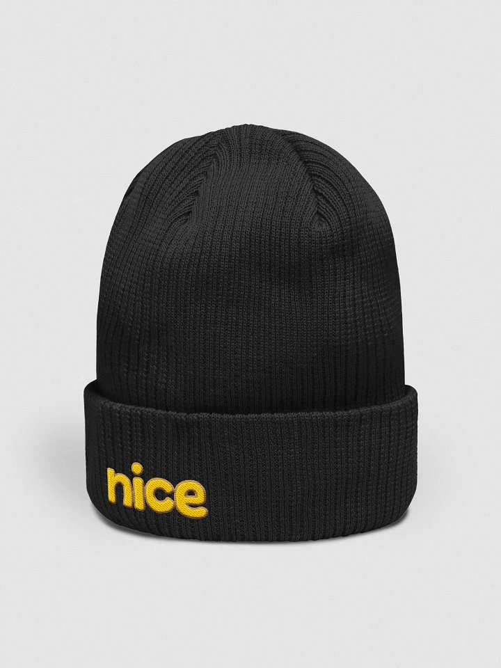 Nice | 2 | Embroidered Beanie product image (2)
