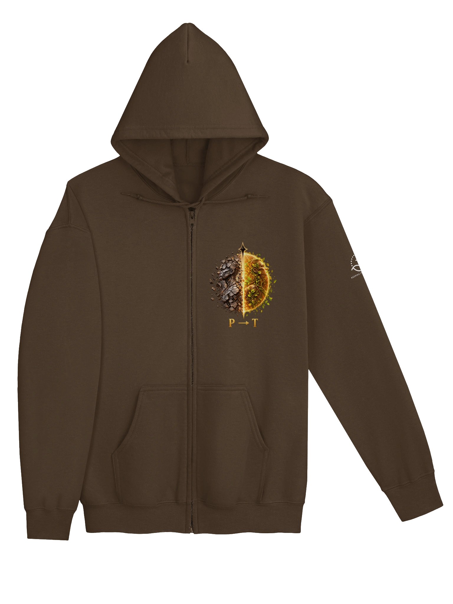 Prayer is Transformative Zip Hoodie product image (3)