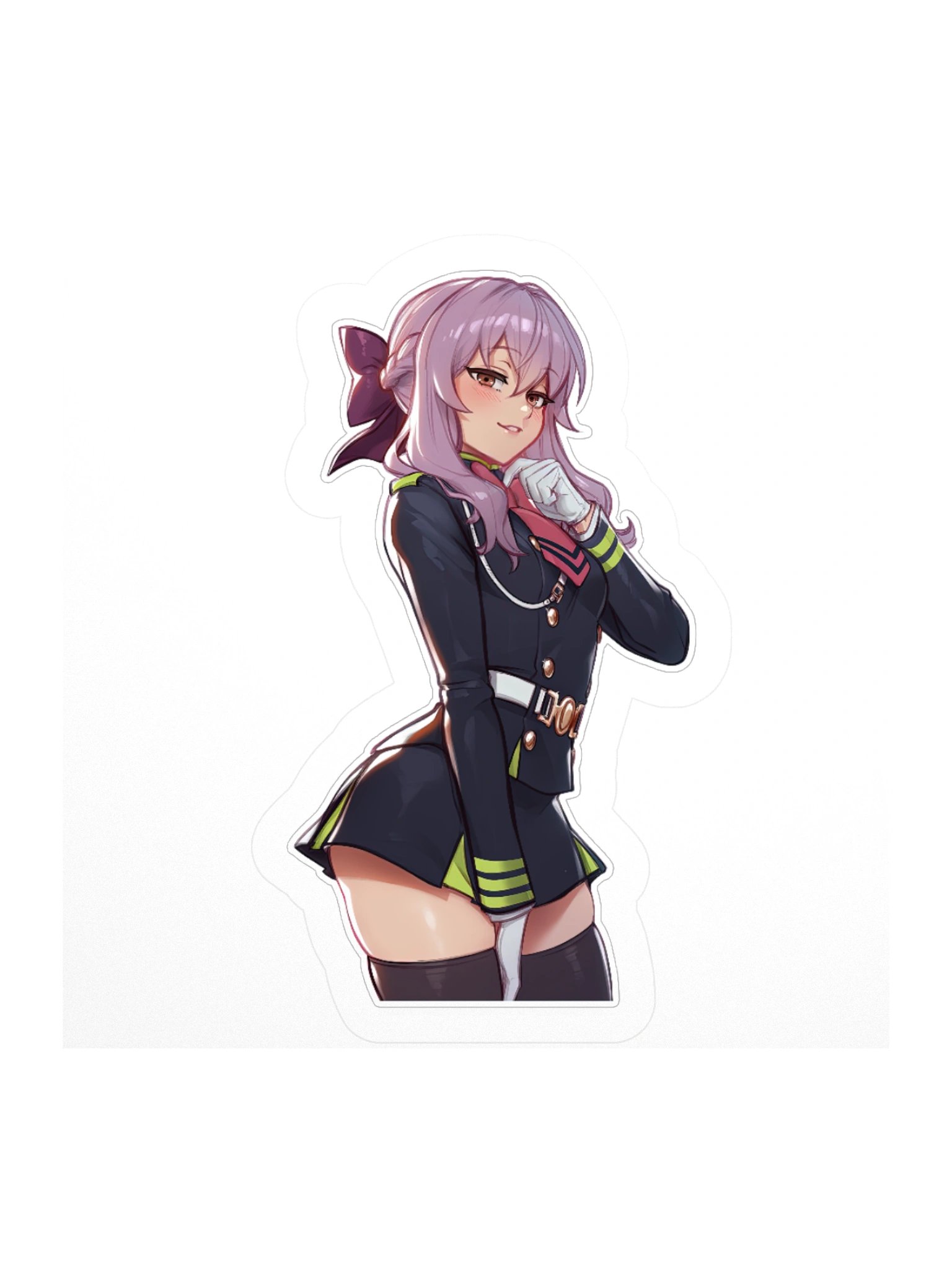Smug Shinoa Hiiragi Sticker product image (2)