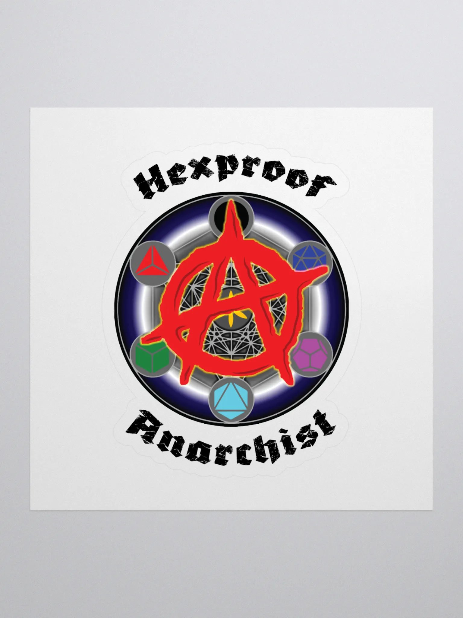 Hexproof Anarchist Sticker product image (1)