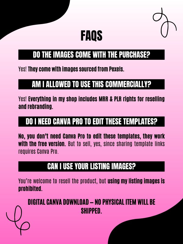 MRR PLR Cookbook & Recipe Book Canva Template product image (12)