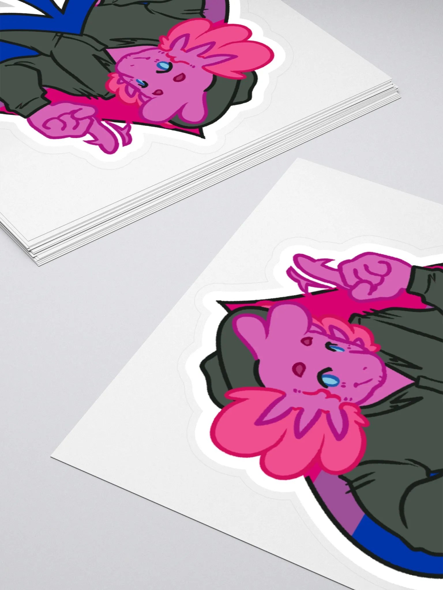 Bi in Spades | Kiss-Cut Sticker product image (4)