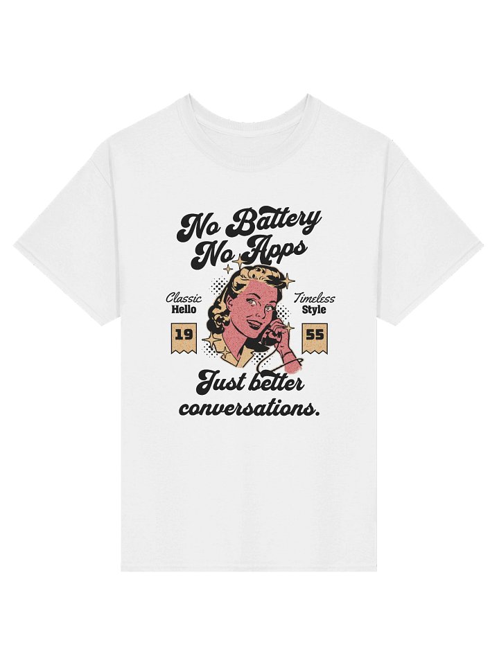 Just Better Conversations – 1955 Vintage Tee product image (1)