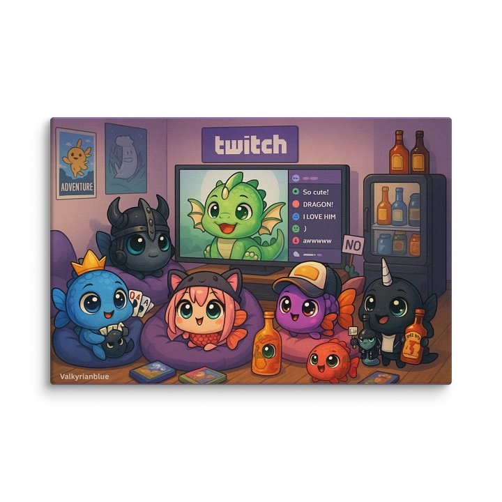 Forever Friends Imagined Joint Stream #2 Canvas product image (1)