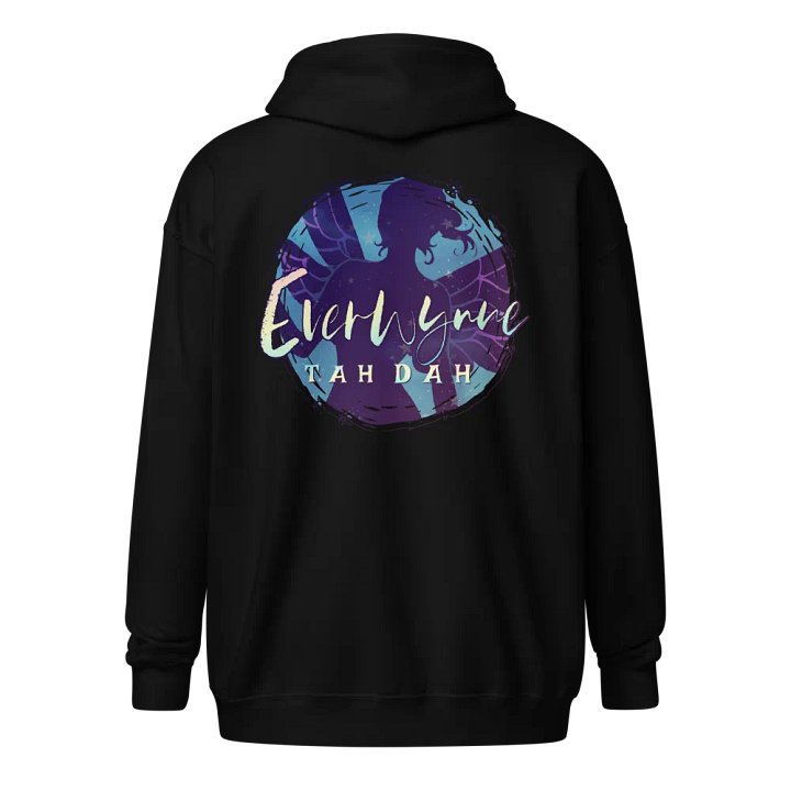 Cozy Chaos Crew Blue Logo Zip-up Hoodie product image (8)