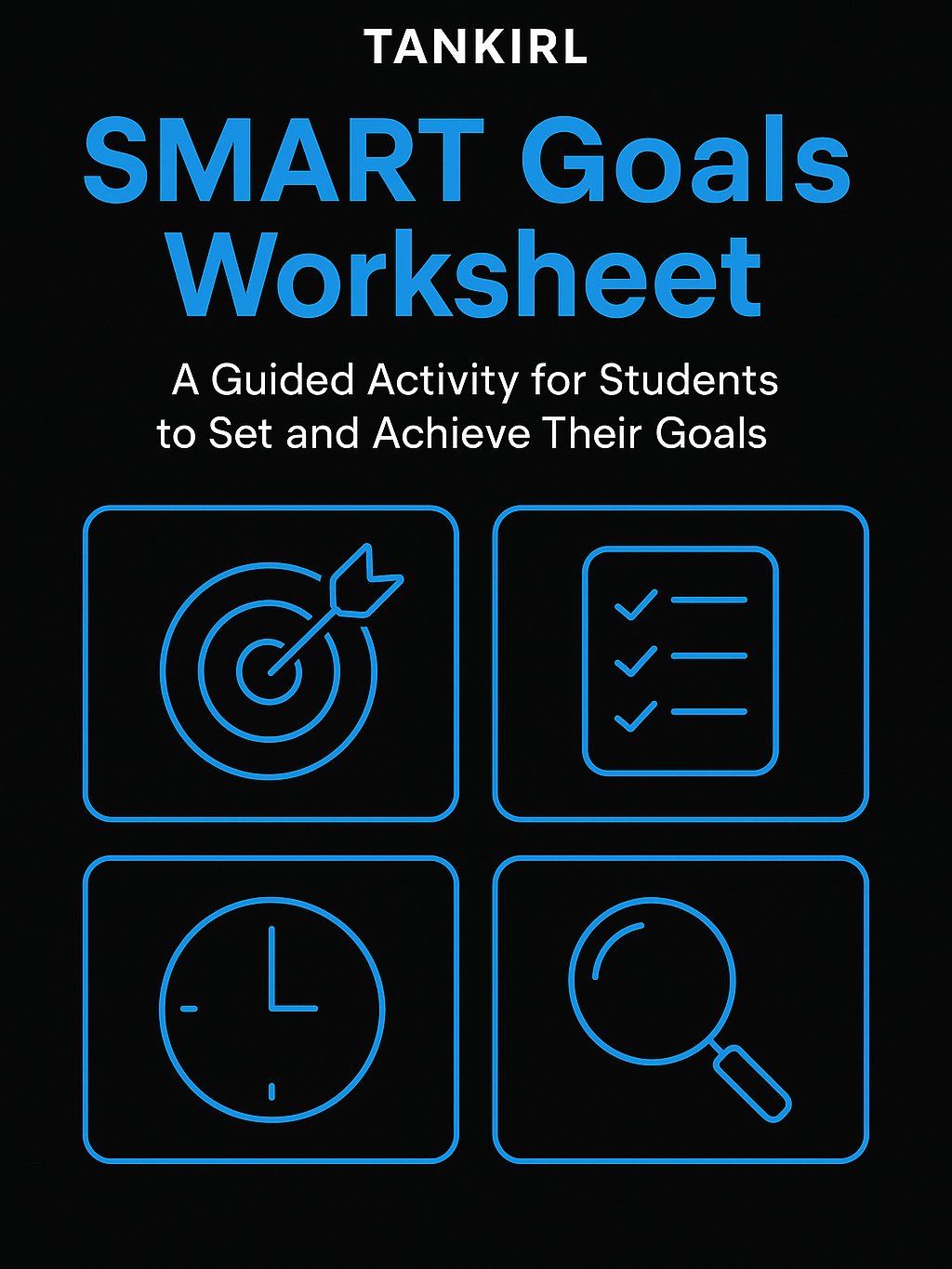 🎯 SMART Goals Worksheet (Free Download) product image (1)