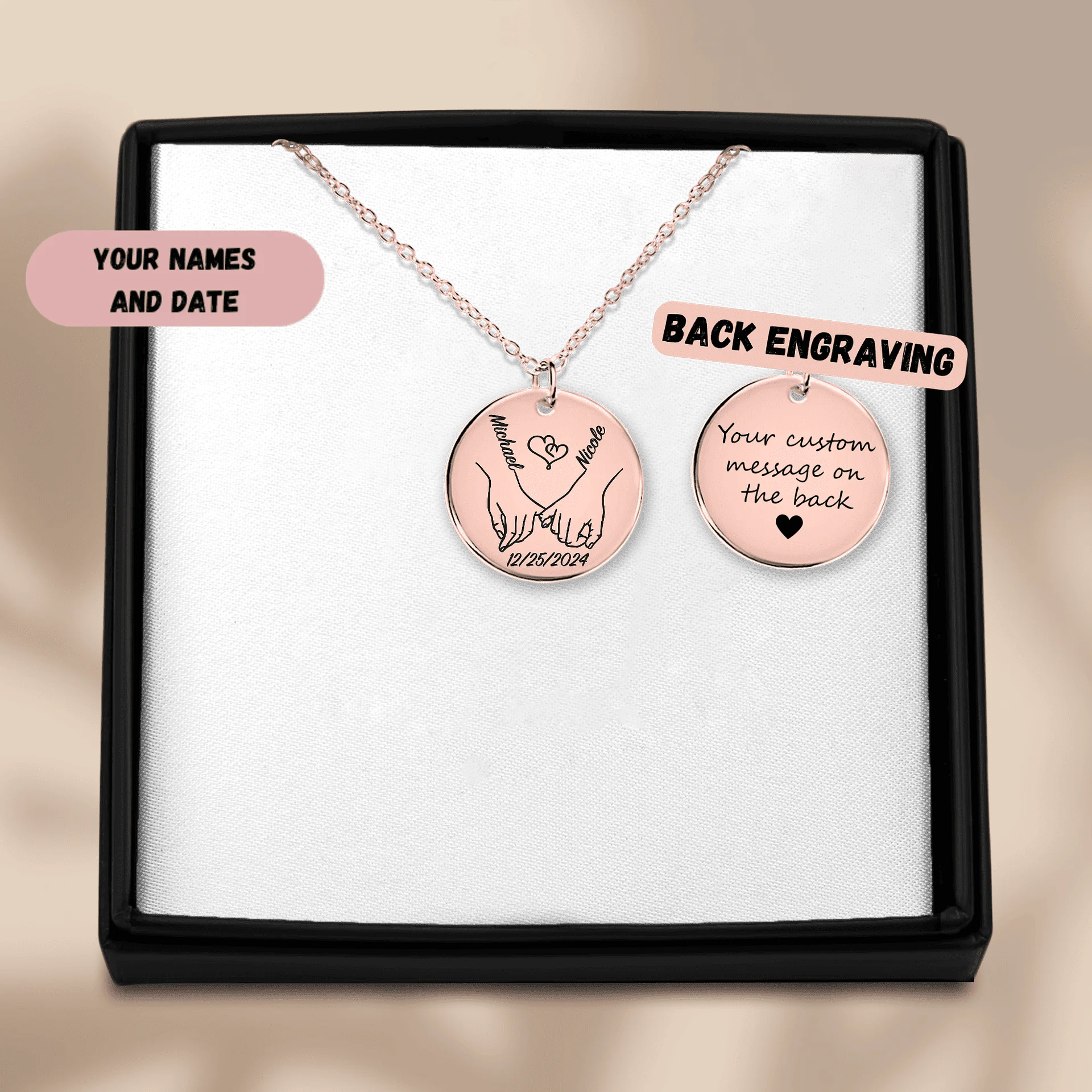 Joined in Love Necklace product image (4)